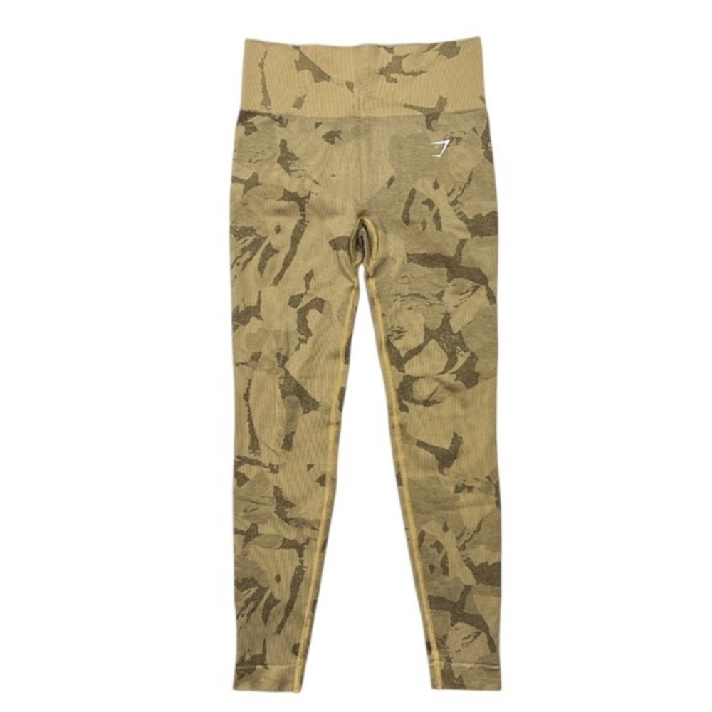Gymshark Adapt Camo Savanna Seamless Scrunch Butt Legging size Small
